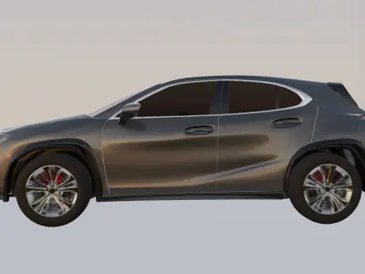 Lexus UX 2020 Hybrid 3D Model 3D model