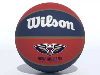 Wilson New Orleans Pelicans Basketball 3D model