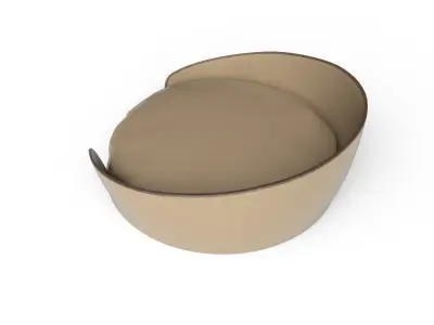 Pet Bed 01 Low-poly 3D model