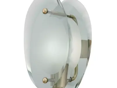 1stdibs Max Ingrand for Fontana Arte Glass Sconce 3D model