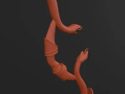 Bow of Apollo - God of War 3 3D Print Model 3D print model