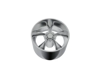 AMERICAN RACING BOSS TT WHEEL 3D PRINT MODEL 3D print model