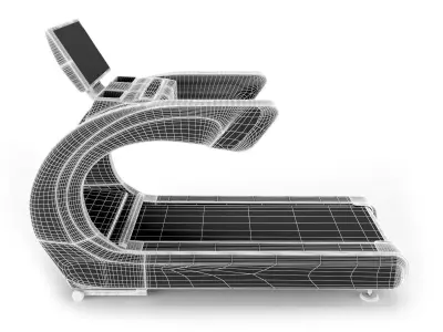Treadmill Body Strong 3D model