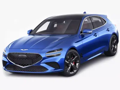 Genesis G70 Shooting Brake 2022 3D model