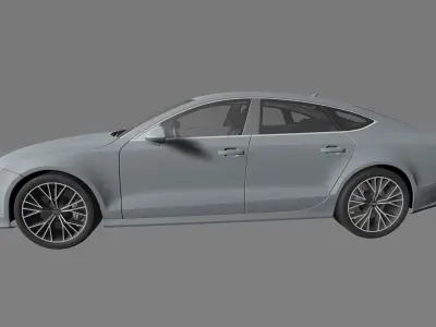 2015 Audi A7 Detailed Model 3D model