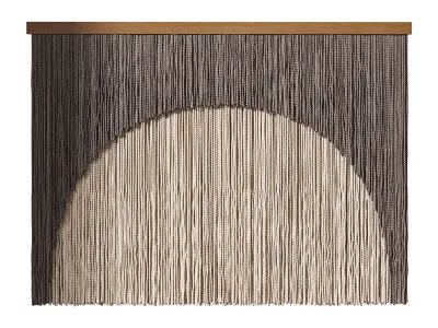 3D Wall Art 007 Macrame 02 3D model