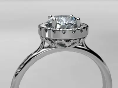 Classic ring 3D print model purchase