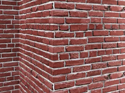 Red Bricks 3D model