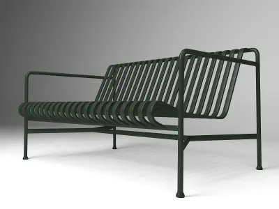 Palissade Lounge Sofa 3D model