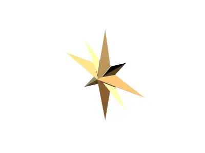Twinkly Star Decoration 3D print model
