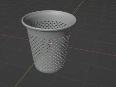 Trash Bin Free 3D model