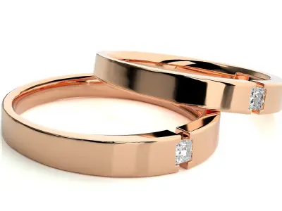 Wedding Band - 9162 3D print model