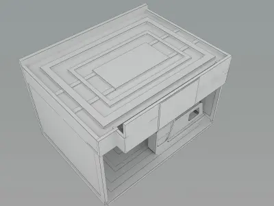 Booth Exhibition Stand a492b 3D model