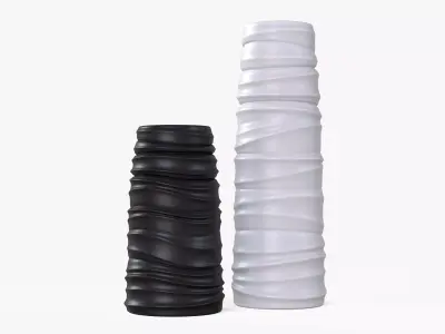 Vases Laurence Low-poly 3D model