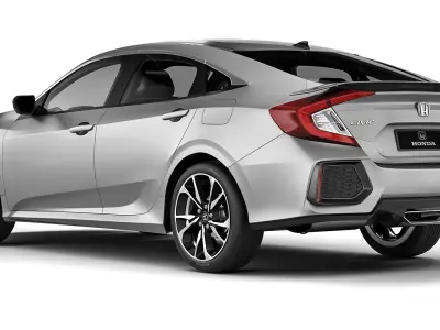 Honda Civic  Sedan Si 2017 3D model