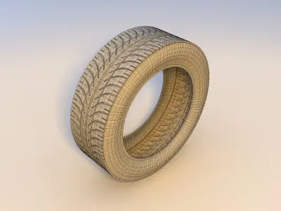 tires tyre Free low-poly 3D model