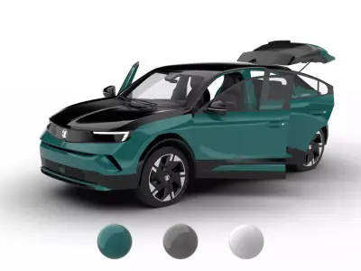 Vauxhall Mokka 2026 HQ 3d model 3D model