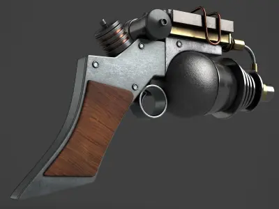 Fantasy Gun 24 3D model