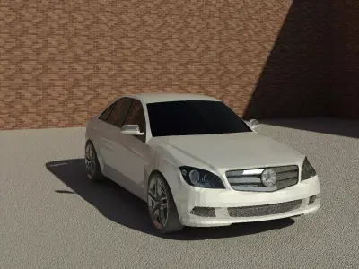 Mercedes-Benz C-Class W204  3D model