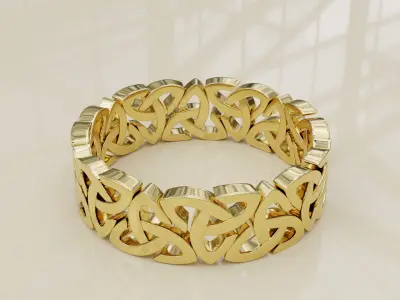 Gold Ring 3D print model