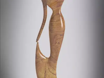 Modern Female Sculpture 3D model