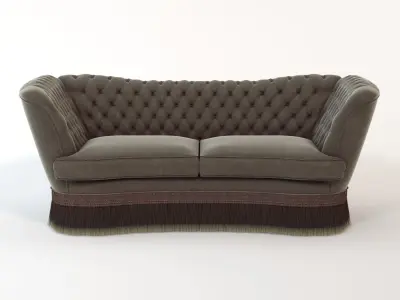 Sofa LIBRARY OAK 3D model