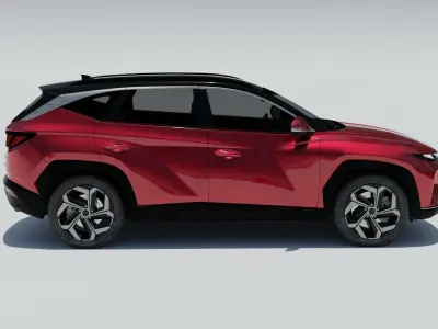 Hyundai Tucson 2021 3D model