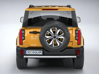 BAIC Beijing BJ40 2023 3D model