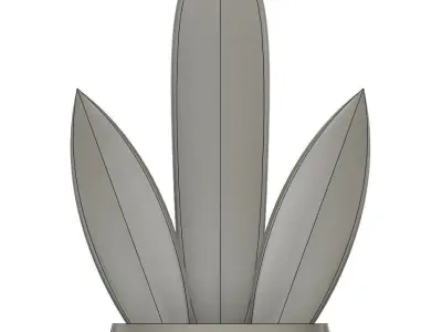 Surfboard Trophy 3D print model