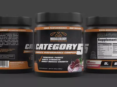 Protein Powder 3D model 168