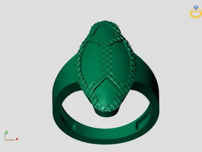 Women Plain Ring STL Models Womens Ring 3dmodels 3D print model 3D print model 43