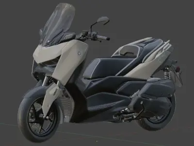 2023 Yamaha Xmax 300 3D model