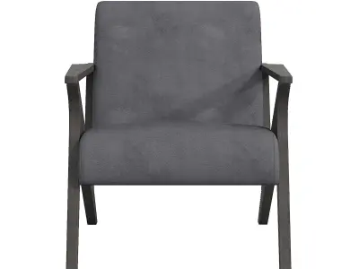 Modern 3D Chair  Low-poly 3D model