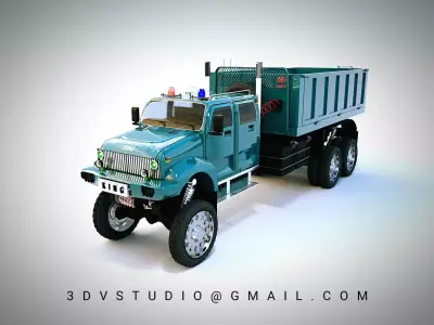 KING TRUCK  3D model