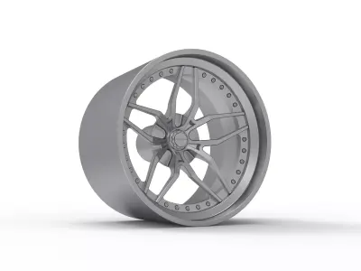 FORGELINE AL304  WHEEL 3D PRINT MODEL 3D print model