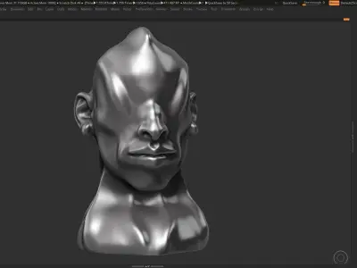 human modern sculpture 3d print model 66 3D print model