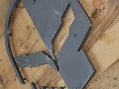 Corvette Jake 3D Garage Art  3D print model