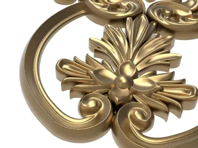  decorative pattern ready for 3D printing 3D model 198