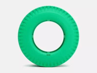 15x10 Firestone Dragster Cheater Slick 3D print model