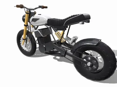 Off road Racing Bike 3D model