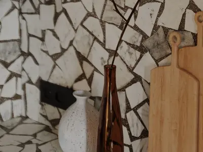 Modern residential interior 04 3D model