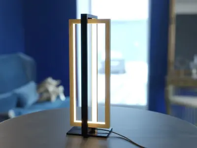 Night Table Led Interior Lamp 3D model