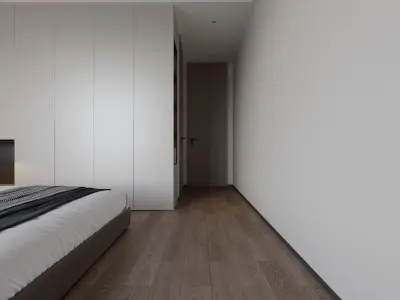 Bedroom interior scenes     Free 3D model