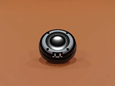 Tweeter- Driver cornet - 02 Blender 3d Free 3D model