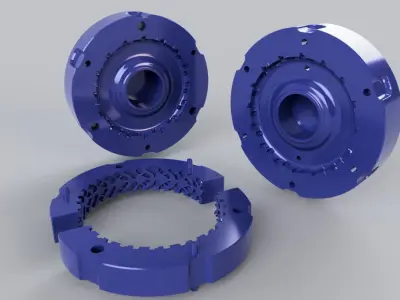 mold tyre printing casting 3D print model