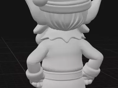 Christmas elf decoration 3D print model