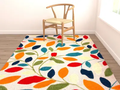 Rugs No 424 Low-poly 3D model