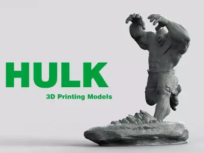 HULK  He is always angry   3D print model
