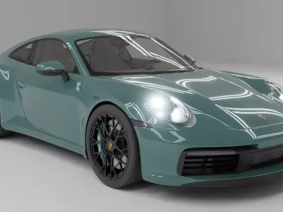 Porsche 911 992 3D model