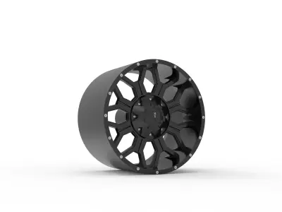HAVOC OFF-ROAD H106 WHEEL 3D PRINT MODEL 3D print model
